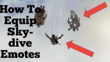 How to equip skydive emotes in Apex Legends mobile