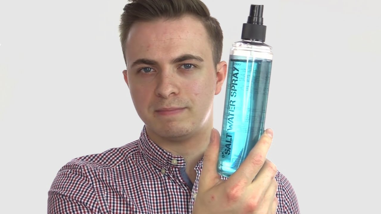 How To Use A Sea Salt SprayPreStyler For Men