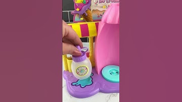 So Slime DIY Ice Cream Factory Satisfying Video ASMR! #shorts #fidgets #asmrSatisfying