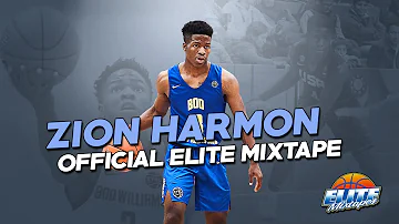 5'11 Zion Harmon Is UNGUARDABLE! Official ELITE Mixtape Vol 1