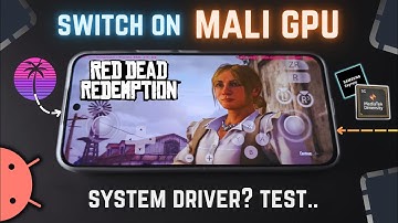 Red Dead Redemption op Android Mali GPU (EDEN v4) Beste instellingen en test!