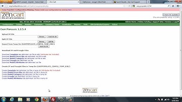 Zencart remove easy populate uninstall easypopulate for Zen Cart