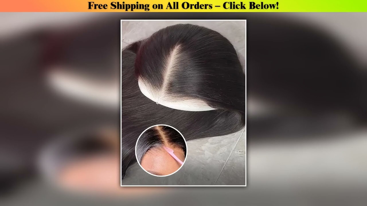 100% Human Hair 250% Pre Cut Glueless Wigs Wear and Go Human Hair 13x4 13x6 HD Lace Frontal Wig