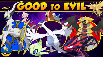 Every LEGENDARY Pokemon: Good to Evil