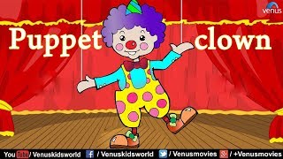 Puppet clown ~ Popular Rhyme for Kids