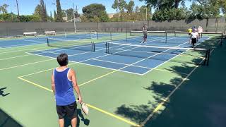 Pickleball - JD Lee and Luis Salazar vs Tim Turner and Gary Lamb