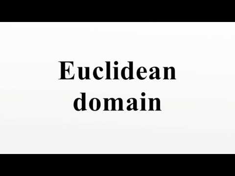 Euclidean domain