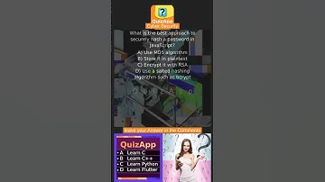 Cyber Security What is the best approach to securely hash a password in JavaScript