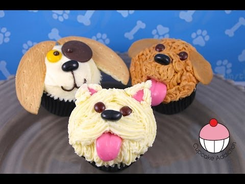 Make Puppy Dog Cupcakes! A Cupcake Addiction How To Tutorial!