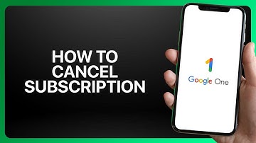 How To Cancel Google One Subscription In Google One App 2025! Tutorial