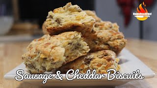 Sausage & Cheddar Biscuits