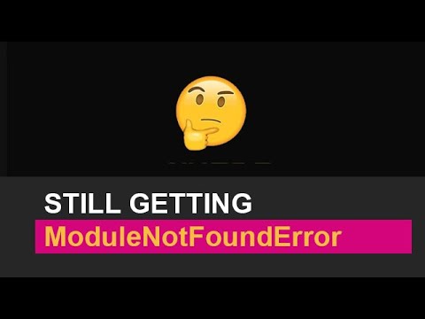 How to Fix ModuleNotFoundError No Module Named Error In Python