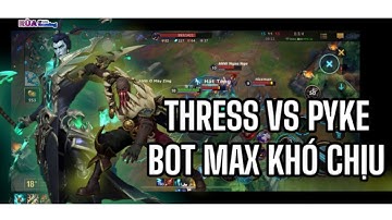 THRESS VS PYKE CẶP ĐÔI BOT MAX KHÓ CHỊU | LMHT TỐC CHIẾN | RÙA GAMING