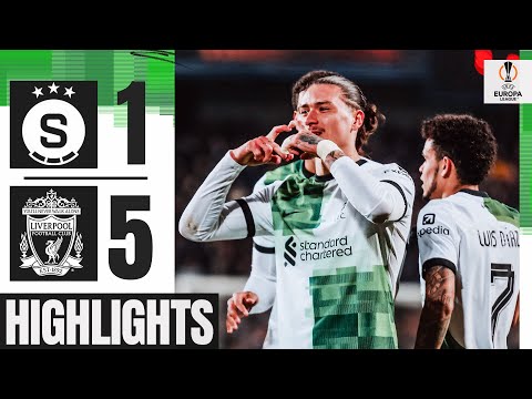 Darwin Nunez Double! | Sparta Prague 1-5 Liverpool | Highlights