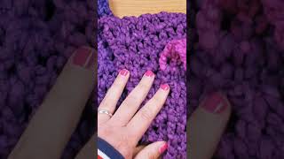 Háčkování | Super měkký šátek s barevným přechodem v úzkém vzoru ve tvaru V | Podzimní nápad