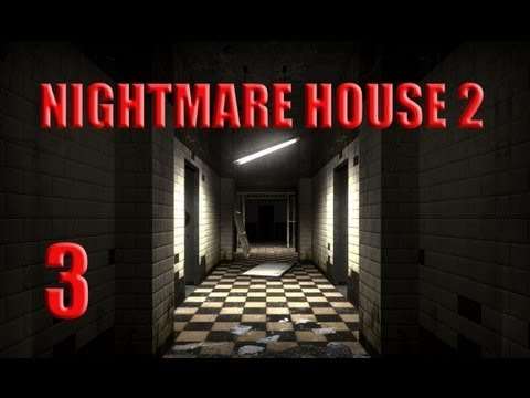 Nightmare House 2 - gameplay part 3 [chinese] 阿津惡夢屋2 恐怖遊戲