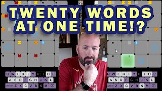 Taking on an insane Wordle x Wordle challenge