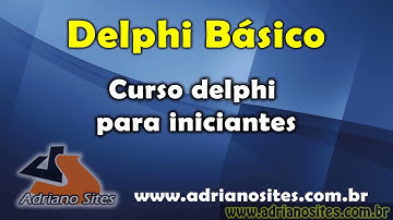 Delphi para iniciantes aula2 -  Curso Grátis