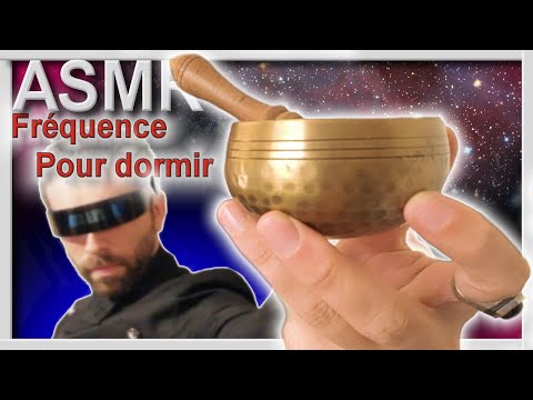 ASMR | Dormir avec des fréquences (Bol chantant tibétain et voix douce, soft spoken)