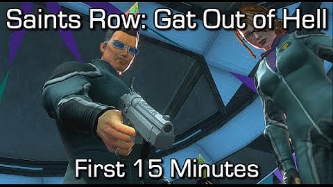 Saints Row: Gat Out of Hell - First 15 Minutes (Introduction)