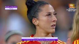 Spain vs Sweden 24/10/25 1st leg Women's Nations League Semi-final