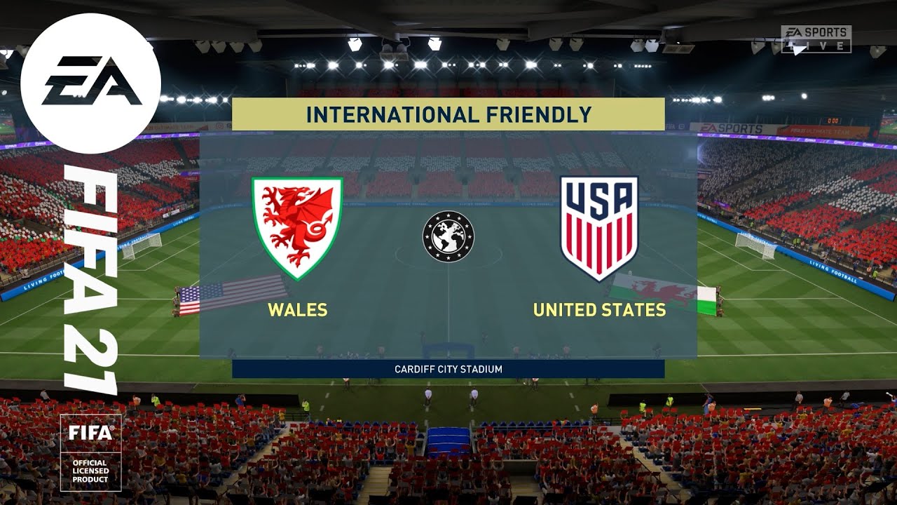 Fifa 21 - Wales Vs United States - International Friendly | Marius Gatea