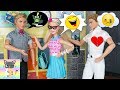 Barbie School Movie Ep 1 - New Student Ken Rumors &amp; Gossips at School  (Barbie Tutor)