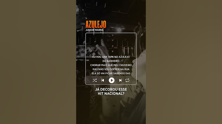 🎶 Azulejo tá na boca do Brasil! 🎶  Quem já se pegou cantando esse hit? Junior Marra chegou com tud