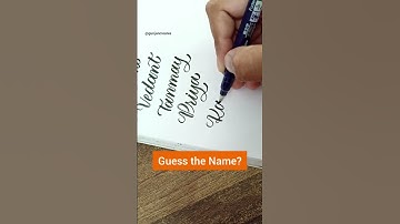 Name Lettering|Karishma|Brush Calligraphy Beginners #shorts #artvideo #calligraphy #nameart #name