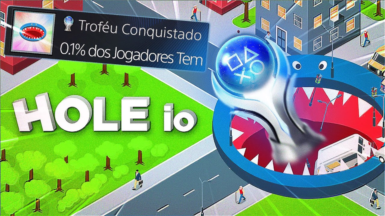 GANHEI R$ 1000 PLATINANDO ESSE JOGO - HOLE.IO