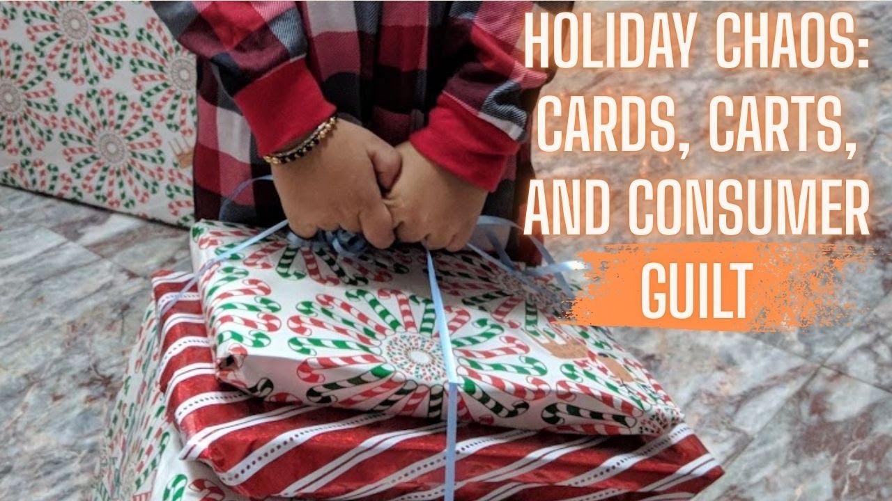 Праздничный хаос: открытки, тележки и чувство вины потребителя.