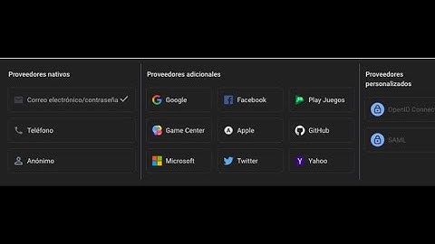#14  Métodos de autenticación firebase, signInWithCustomToken, fb, google, etc..