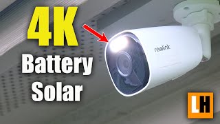 Reolink Argus Eco Ultra Review  4K Battery/Solar WIFI Security Camera