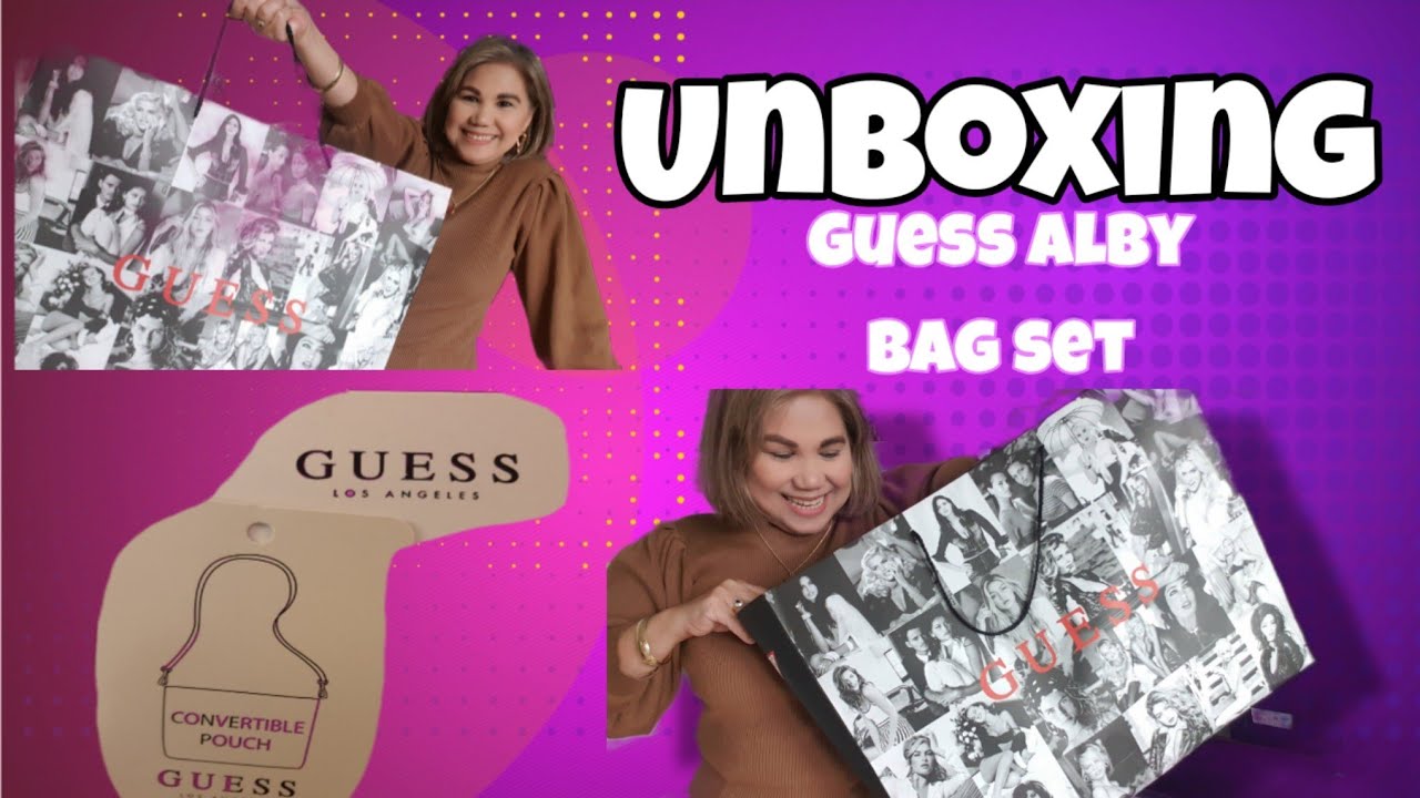 Guess MONIQUE TOTE - Tote bag Review and Unboxing 