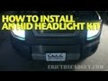 how to install an hid headlight kit ericthecarguy