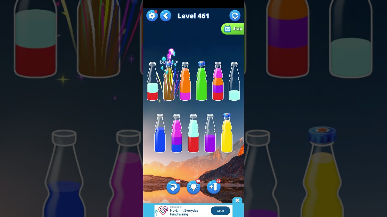 Water Sort – Color Puzzle Game – Level 461 | Color Puzzle Challenge