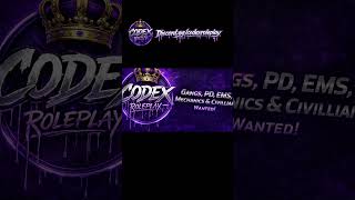 Join our Community Discord! .gg/codexroleplay #fyp #music #gta #ai #roleplay