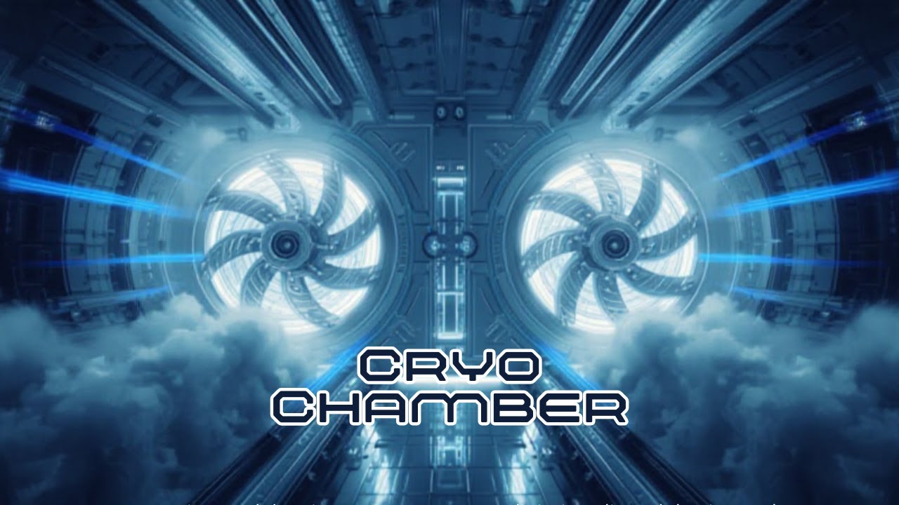 Cryo Cooling Chamber Ambience – Futuristic Sci-Fi Engine Hum (1 Hour)