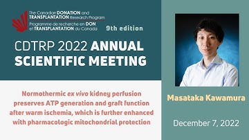 CDTRP 2022 Annual Scientific Meeting - Masataka Kawamura