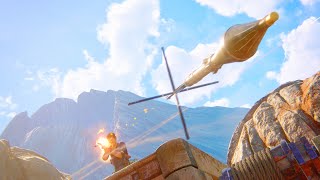 Uncharted 4 Remastered — rocket launcher Kills weightlessness | PS5