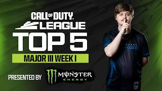 Major III Week 1 - Top 5 Plays 🔥