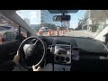 Relaxing City Drive / 4K 60fps HDR / Relaxing Lofi Beats