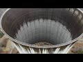 Abandoned Nuclear Plant &amp; 535&#39; tall cooling tower by drone!