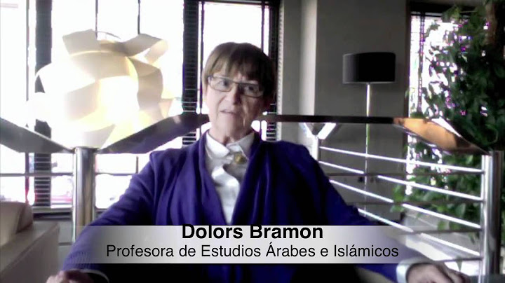 Ser mujer y musulmana por Dolors Bramon en "Un minuto de realidad"