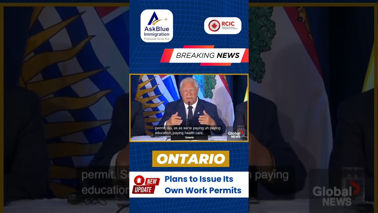 Ontario Plans To Issue Its Own Work Permit Breakingnews Canada Workpermit