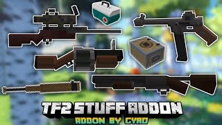 Minecraft Pe 3D Guns Mod - TF2 Stuff Addon: Crafting Update [HOTFIX] - Mod Showcase screenshot 3