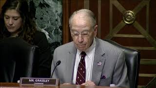 Chairman Grassley Opening Remarks at the Senate Finance Committee Hearing on Eld