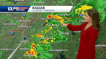Tracking severe weather in the Alabama forecast as storms bring a threat of isolated tornadoes