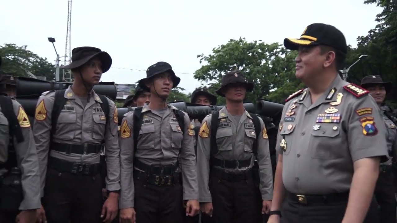 LATIHAN TARUNA AKPOL DI PUSDIK BRIMOB