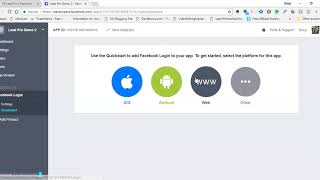 Tutorial: FB Lead Pro Setup - Setting Up Your Own Facebook App With New AOuth URI Requirements